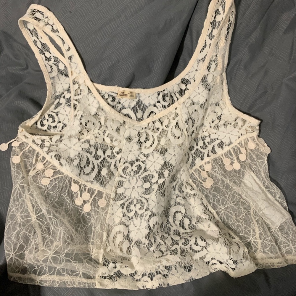 Crochet beach top